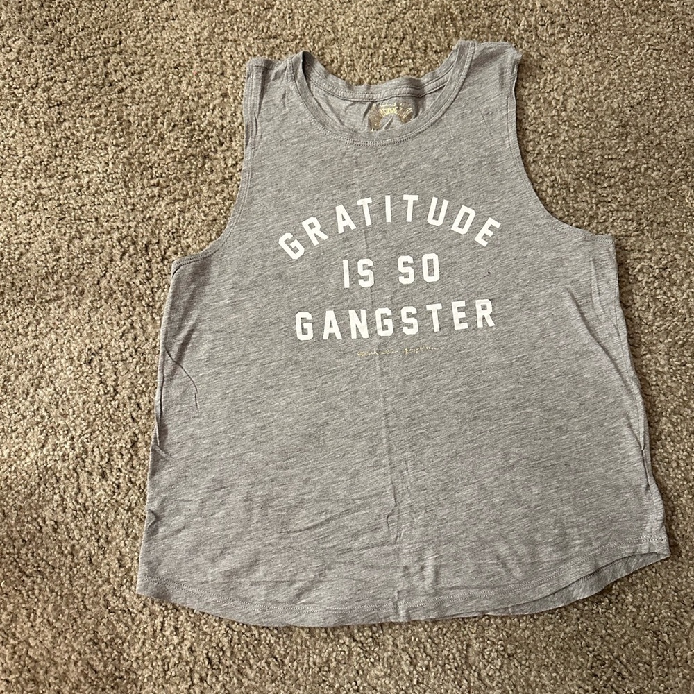 Spiritual Gangster tank top size Medium